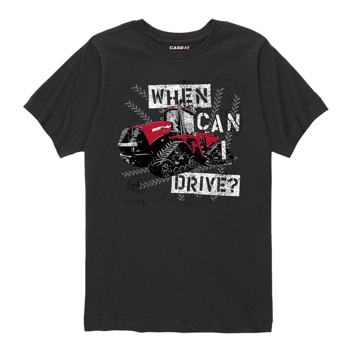 Case IH™ - When Can I Drive - Youth & Toddler Short Sleeve T-Shirt