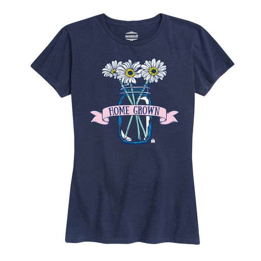 International Harvester™ - Home Grown Mason Jar Flowers - Women's Short Sleeve T-Shirt