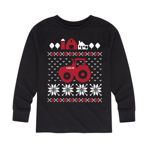 Case IH™ - Ugly Sweater Magnum - Youth & Toddler Long Sleeve T-Shirt