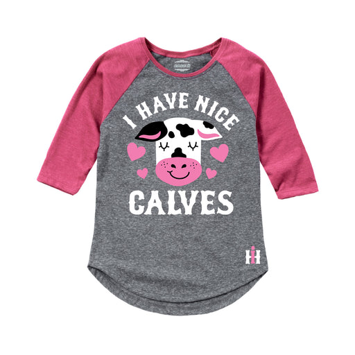 International Harvester™ - Nice Calves - Toddler Girl Raglan