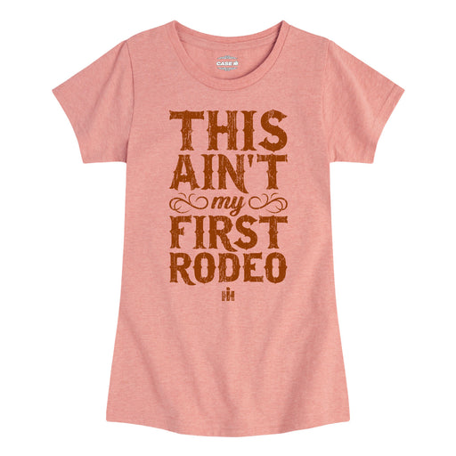 International Harvester™ - This Aint My First Rodeo - Youth & Toddler Girls Short Sleeve T-Shirt