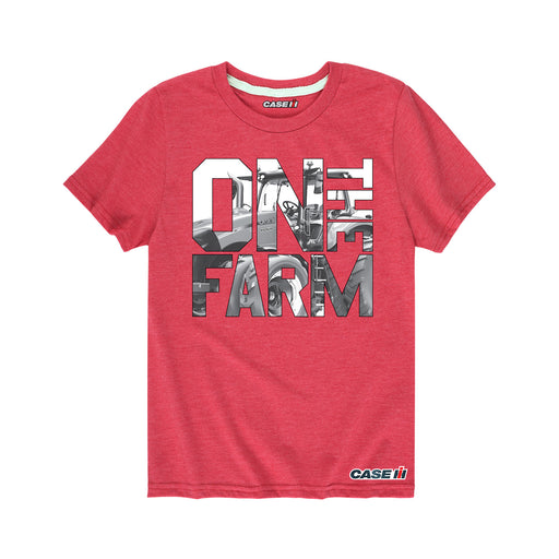  Case IH™ On The Farm - Youth Short Sleeve T-Shirt
