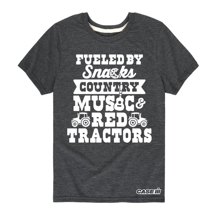 Fueled Snacks Country Music Case IH™-Toddler Short Sleeve T-Shirt