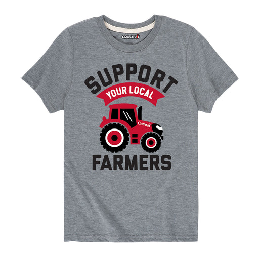 Case IH™ - Support Your Local Farmers - Youth & Toddler Short Sleeve T-Shirt
