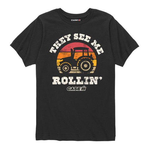Case IH™ - They See Me Rollin - Youth & Toddler Short Sleeve T-Shirt