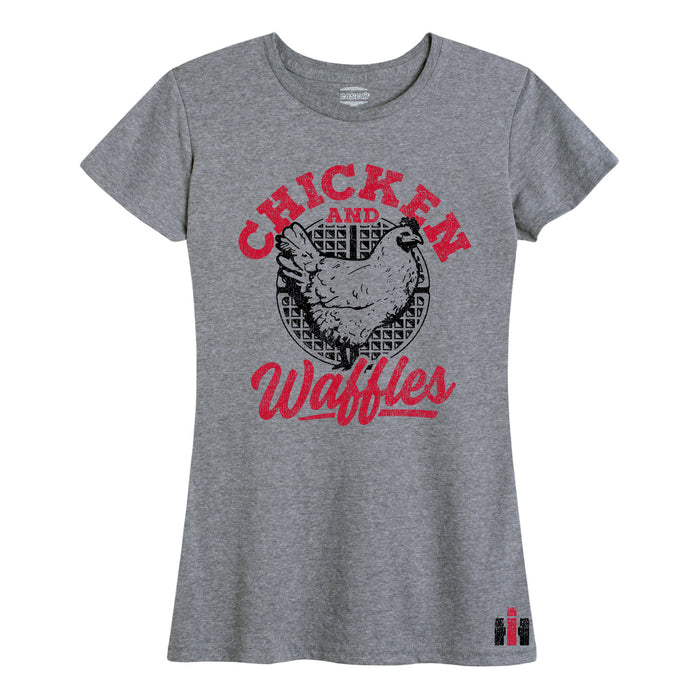 International Harvester™ - Chicken and Waffles - Women's Short Sleeve T-Shirt