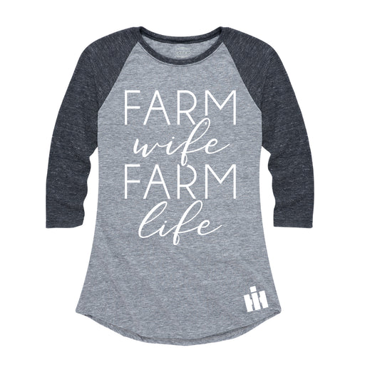Farm Wife Farm Life - Women's Raglan