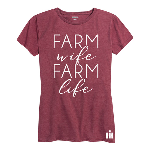 International Harvester™ - Farm Wife Farm Life - Women's Short Sleeve T-Shirt