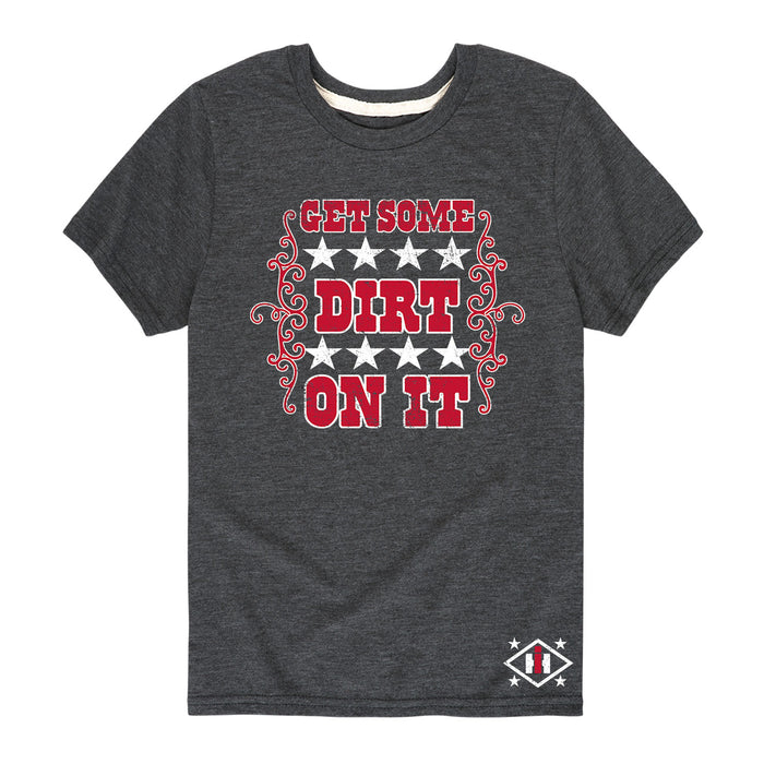 Get Some Dirt On It Case IH™-Youth Girl Short Sleeve T-Shirt