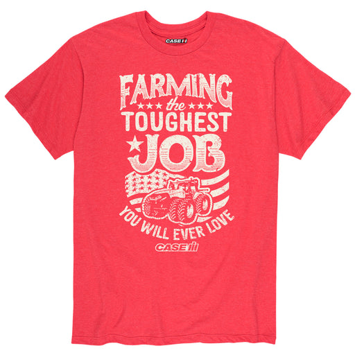 Farming the Toughest Job You Will Ever Love - Men's Short Sleeve T-Shirt