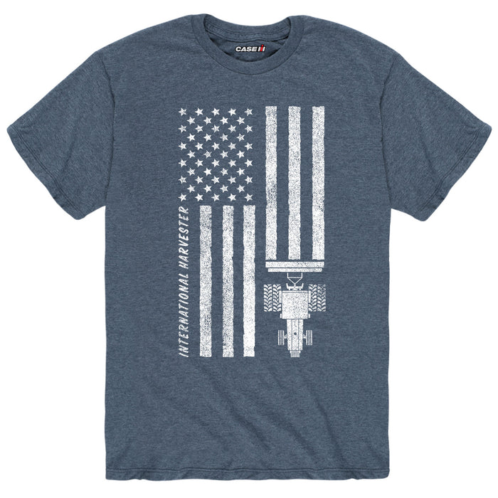 Tractor Plow Flag International - Men's Short Sleeve T-Shirt