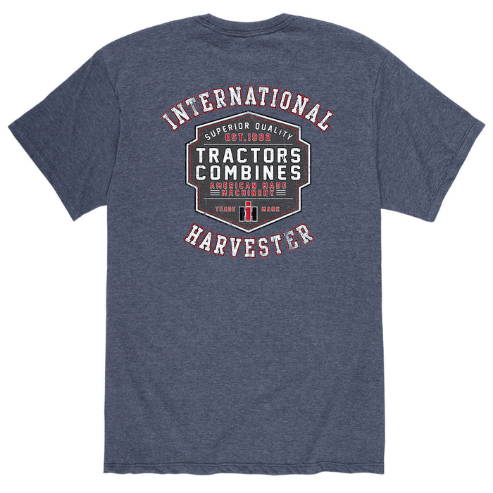 International Harvester™ - Tractors Combines Shield - Men's Short Sleeve T-Shirt