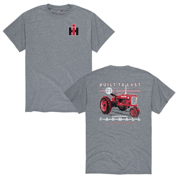 International Harvester™ - Farmall Tractor Built To Last Vintage - Men's Short Sleeve T-Shirt