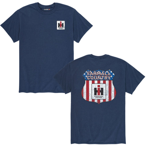 International Harvester™ - Farmall Sign Patriotic - Men's Short Sleeve T-Shirt