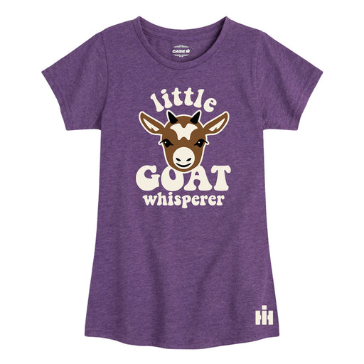 International Harvester™ - Little Goat Whisperer - Youth & Toddler Girls Short Sleeve T-Shirt