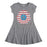 International Harvester™ - Patriotic Daisy - Youth & Toddler Fit and Flare Dress