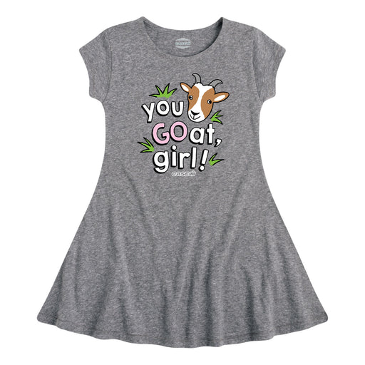 You Goat Girl Kids Fit and Flare Dress