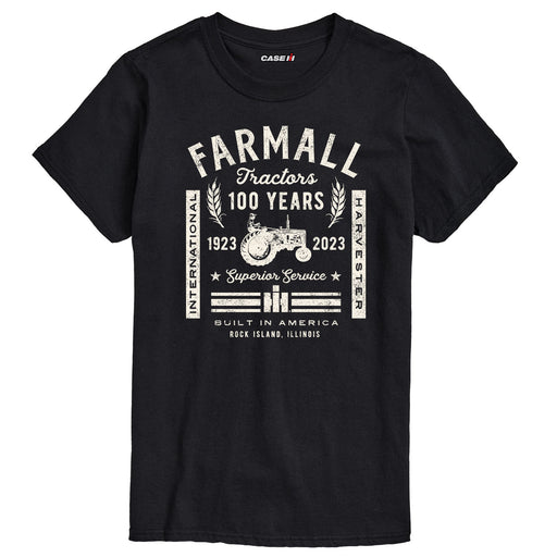 Farmall 100 Years Superior Service Mens Short Sleeve Tee
