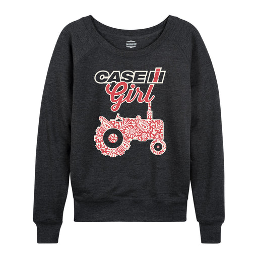 Case IH Girl Womens French Terry Pullover