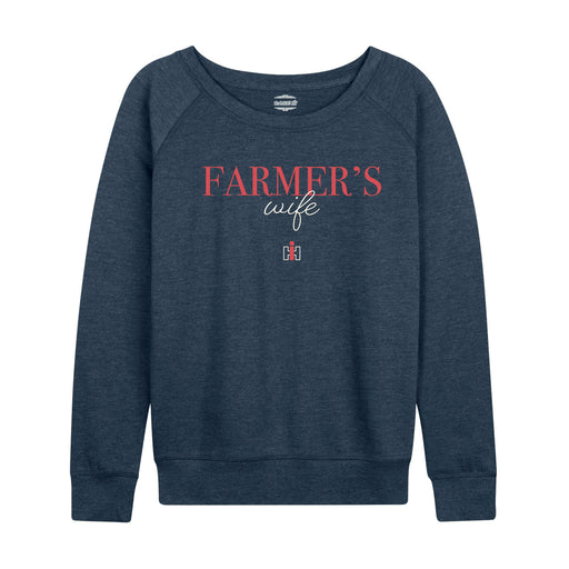 IH Farmers Wife Womens French Terry Pullover