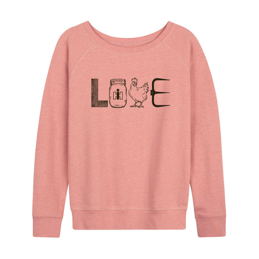 IH Love Farm Icons Womens French Terry Pullover