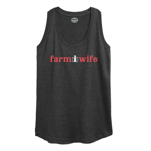 IH Farm Wife Womens Racerback Tank