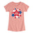 Scattered Stars IH Cut Out Girls Short Sleeve Tee