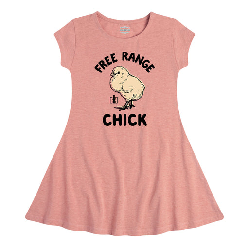 Free Range Chick Girls Fit and Flare Dress