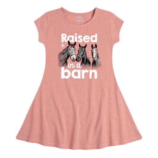 Raised in a Barn Girls Fit and Flare Dress
