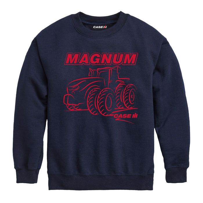 Magnum Graphic Line Case IH Boys Crew Fleece