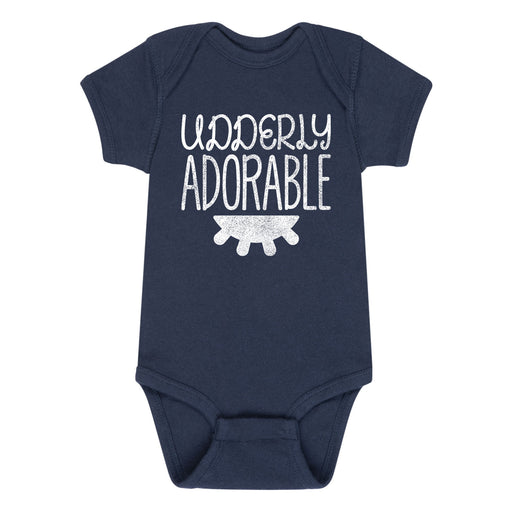 Udderly Adorable Infant Short Sleeve Body Suit