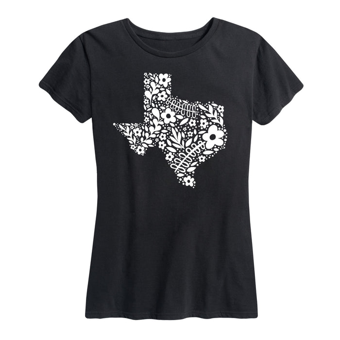Floral Texas - Women's Short Sleeve T-Shirt