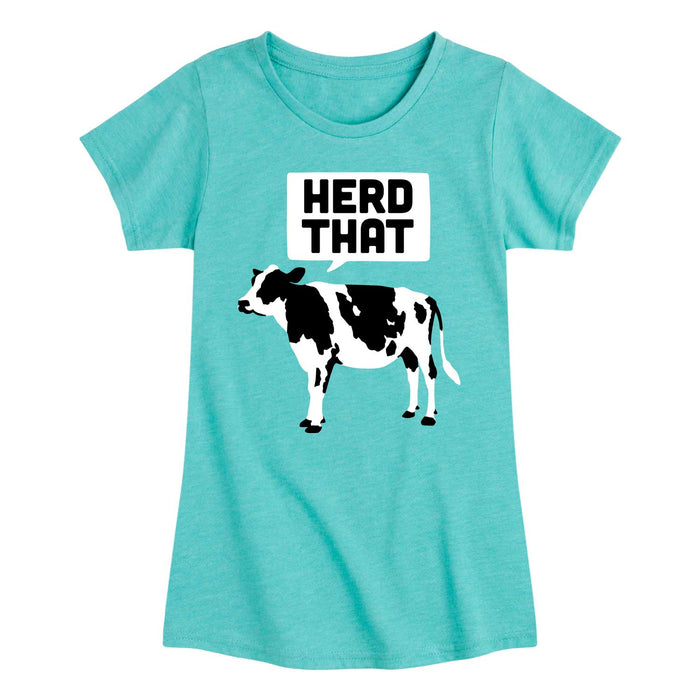 Herd That - Youth & Toddler Girls Short Sleeve T-Shirt