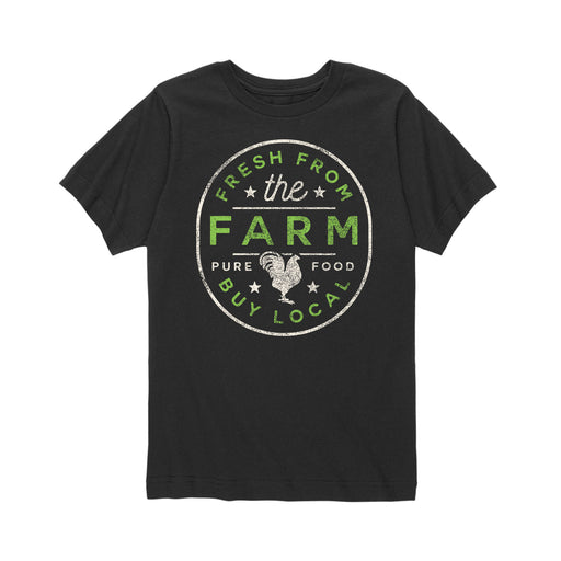 Fresh From The Farm-Youth Short Sleeve T-Shirt