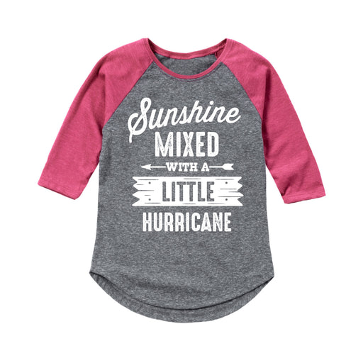 Sunshine Mixed Hurricane - Youth & Toddler Girls Raglan