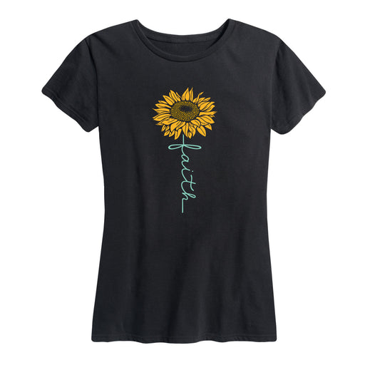 Faith Sunflower - Women's Short Sleeve T-Shirt