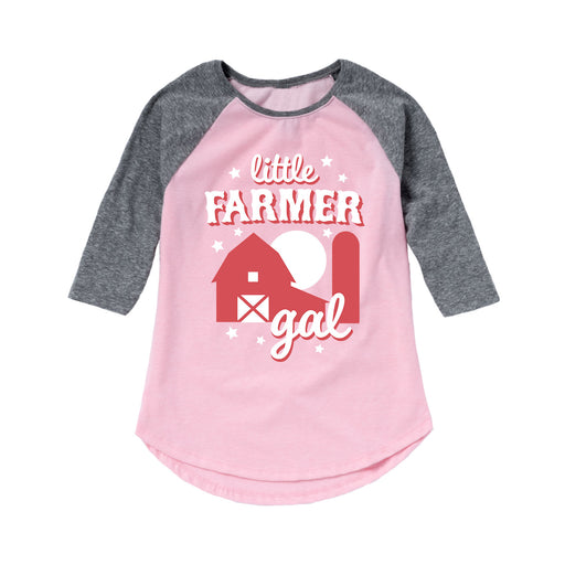 Little Farmer Gal - Youth & Toddler Girls Raglan