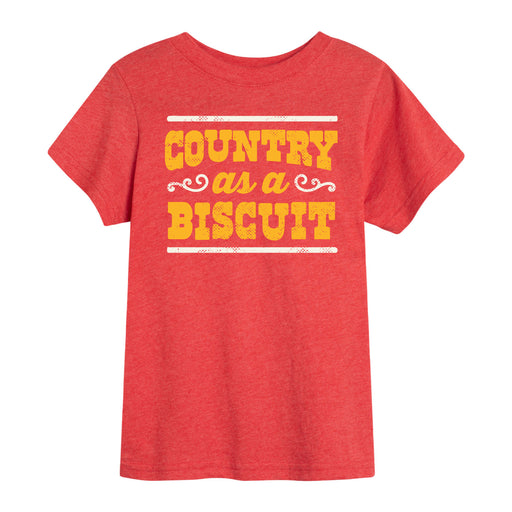 Country as a Biscuit - Toddler Short Sleeve T-Shirt