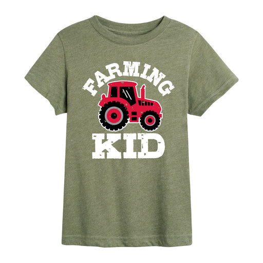 Farming Kid - Toddler Short Sleeve T-Shirt