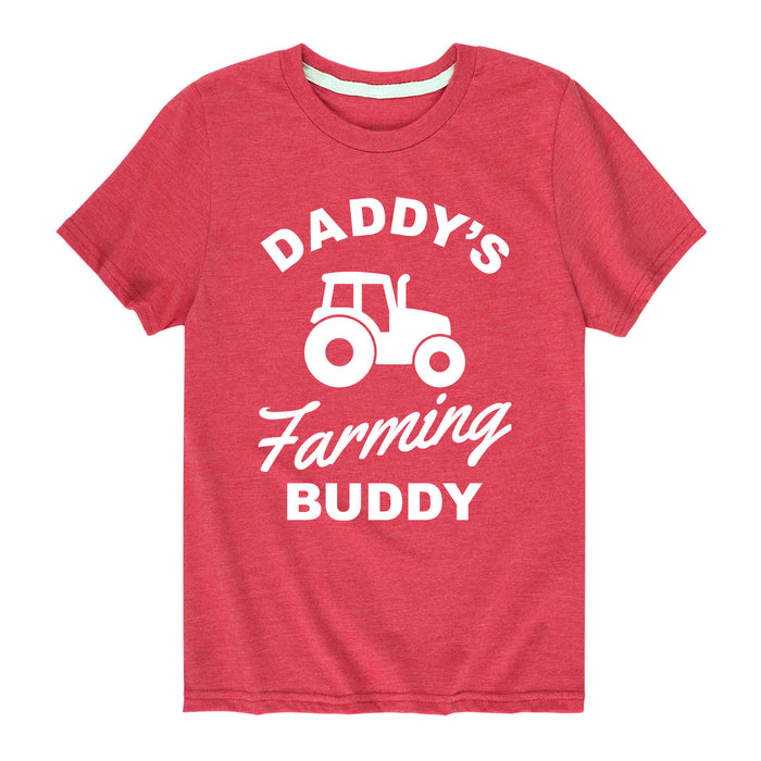 Daddy's Farming Buddy - Youth Short Sleeve T-Shirt