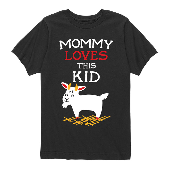 Mommy Loves this Kid - Youth Short Sleeve T-Shirt
