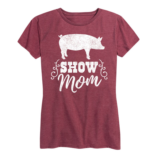 Show Mom Pig - Women's Short Sleeve T-Shirt