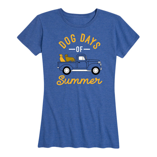 Dog Days Of Summer Truck-Women's Short Sleeve T-Shirt