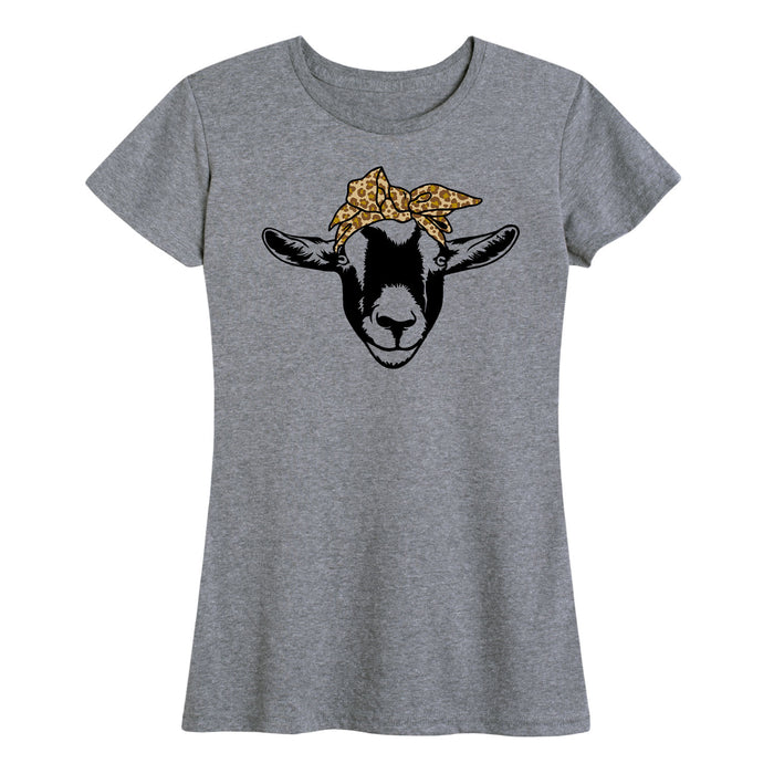 Goat With Bandana - Women's Short Sleeve T-Shirt