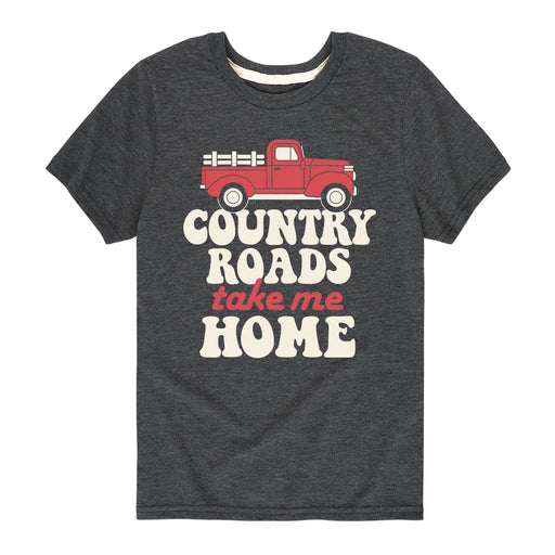 Country Roads Truck - Toddler & Youth Short Sleeve T-Shirt
